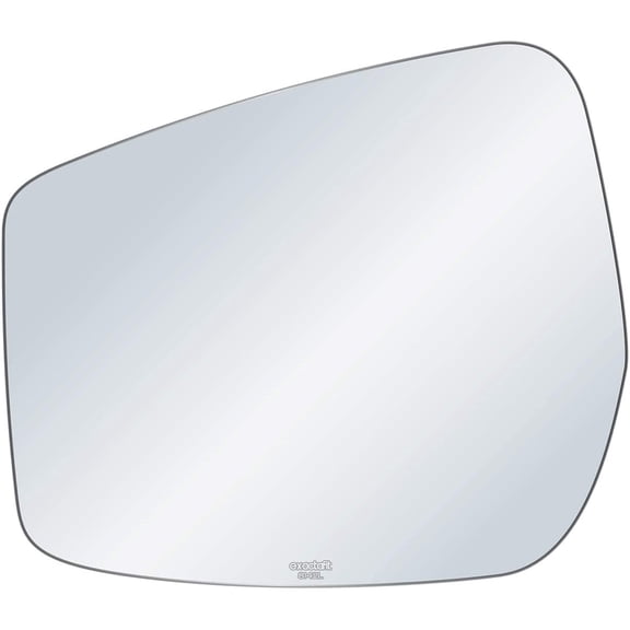 exactafit 8142L Driver Side Mirror Glass Replacement Fits 16-19 Nissan Versa 15-19 Versa Note Left Hand 3m Adhesives