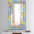 thumbnail image 4 of DESIGN ART Designart 'Garland Sweet 27' Printed Farmhouse Large Mirror 23.7in.x31.5in., 4 of 5