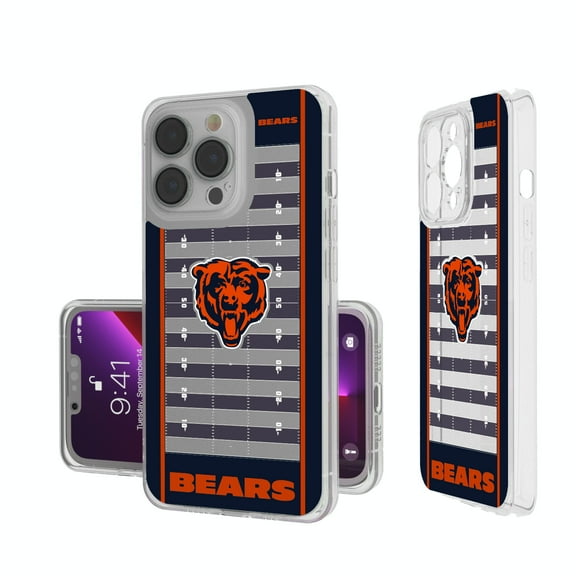 Chicago Bears iPhone Clear Field Design Case