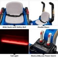 thumbnail image 3 of Luku 12V Kids Ride On Excavator Digger Truck with Remote Control, Electric Arm, Birthday Gift, Blue, 3 of 6