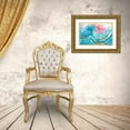 thumbnail image 3 of Hastings, Porter 18x13 Gold Ornate Wood Framed with Double Matting Museum Art Print Titled - The Great Teal Wave, 3 of 4