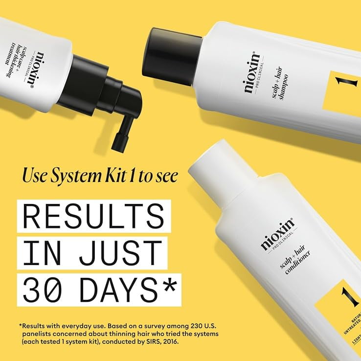Nioxin Hair Care Kit System 1 (3 Months Supply)
