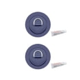 thumbnail image 1 of 2x almohadilla / de en D inoxidable para kayak Azul shamjiam Parche de anillo en D de acero inoxidable, 1 of 9