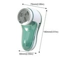 thumbnail image 2 of Fabric Shaver Lint Remover Electric Lint Remover Rechargeable Sweater Shaver With Stainless Steel Double Protection Removable Trash Can For Easy Lint Removal, 2 of 5
