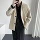 thumbnail image 5 of Chaqueta de traje informal de moda para hombre, primavera y otoño, estilo rufián, estilo callejero, holgado, elegante, pequeño traje superior, 5 of 5