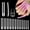 S004, variant on 3XL Coffin Nail Tips - 504 PCS Extra Long Half Cover No C Curve Acrylic Clear Nail Tips - Soft Gel Acrylic Fake Nails Tips Professional 12 Sizes for Extension DIY Salon