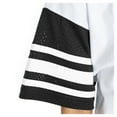 thumbnail image 4 of Women's Gameday Couture  White Iowa State Cyclones Starting Lineup Contrast Sporty Heritage Oversized T-Shirt, 4 of 4