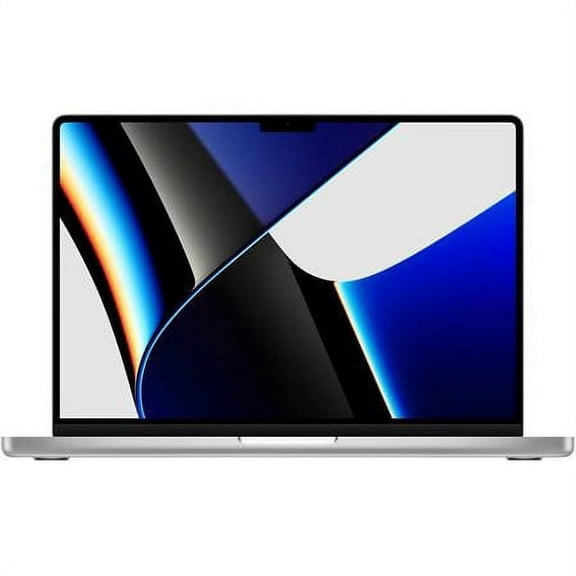Open Box Restored Premium 2021 Apple MacBook Pro Laptop with M1 chip: 14-inch, 16GB RAM, 512GB SSD Storage, Silver