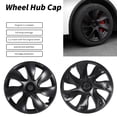thumbnail image 3 of 4 PCS Capa De La Rueda De 19 Pulgadas De Tapa Del Torbellino Sporty, Reemplazo De La Cubierta Del Borde De La Rueda Para El Modelo 2020 A 2023, 3 of 7