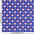 thumbnail image 2 of MLB Texas Rangers Cotton Fabric - Sold By the Yard, 2 of 3
