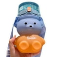 thumbnail image 1 of PENGXIANG Water Cup Portable Adjustable Shoulder Strap Gift Creative High-value Large-capacity Cute Cartoon Bear, 1 of 17