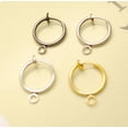 thumbnail image 4 of Clip de oreja de 13 mm con resorte colgante, clip de oreja invisible colgante sin orificio para la oreja, accesorios de joyería para bricolaje, 4 of 5