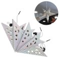 thumbnail image 3 of 4pcs Christmas Pentagram Lampshade 3d Paper Five Point Star Ceiling Lampshade, 3 of 8