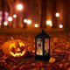 thumbnail image 4 of Luz de vela LED con tema de Halloween, linterna retro de cuatro esquinas, velas colgantes sin llama, adorno de lámpara para decoración del patio del jardín del hogar, 4 of 8