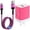 Pink, variant on Fast Charger Block, 18W USB Charging Block with 10FT USB C Charger Cable Fast Charging Cable Cord USB to Usb C Cable, USB Wall Charger Quick Charger Android Charger USB Plug Adapter USB Brick[Blue]