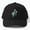 Black, variant on Champ Lake Monster Baseball Hat, Cryptid Water Creature Character Design, Classic Cap