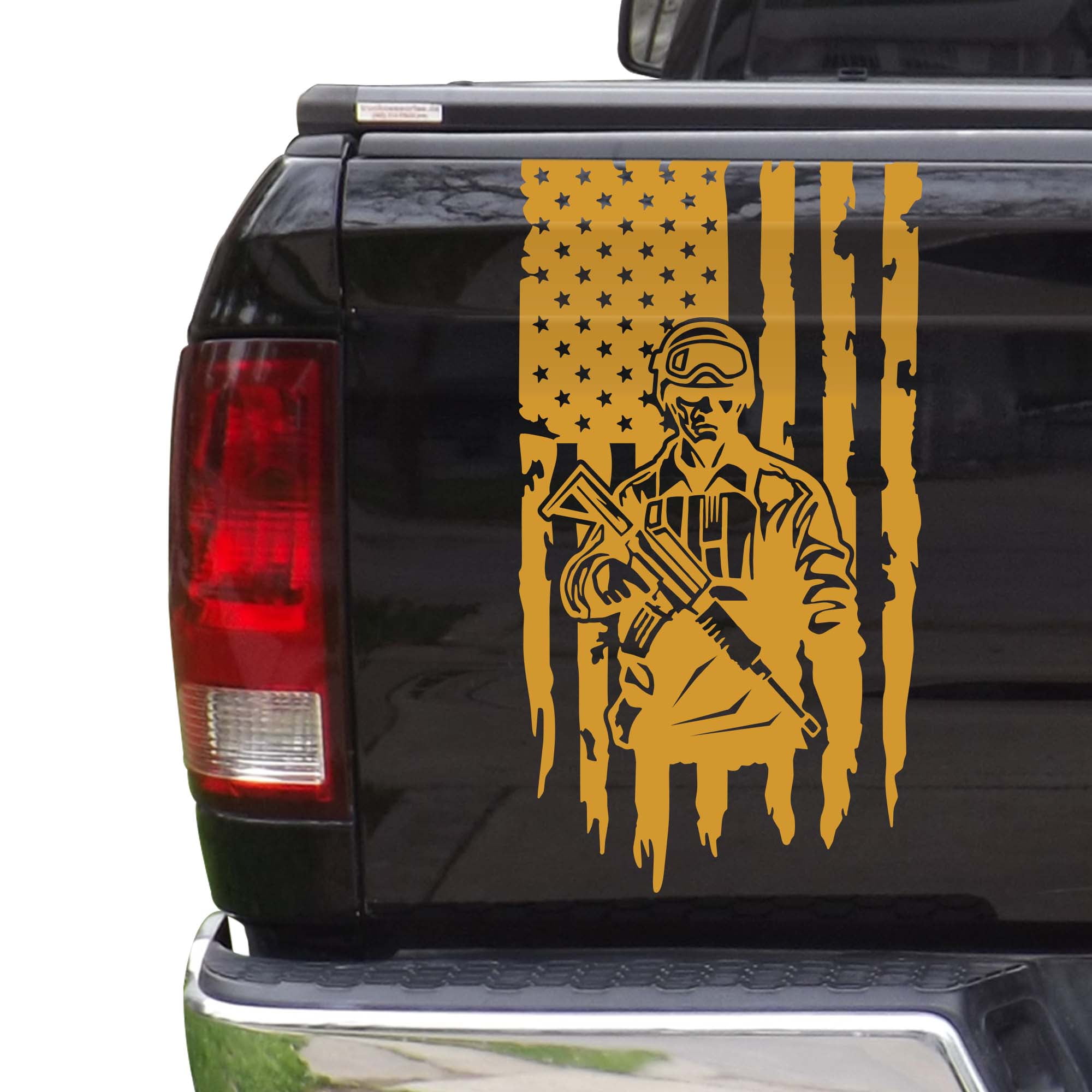 Enlisted Man Car Decal Soldier Window Or Bumper Sticker