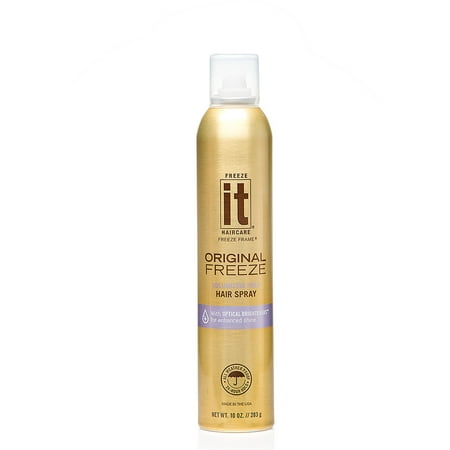 Freeze It UV Protection Volumizing Nourishing Freeze Frame Hair Spray, 10 oz