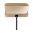 thumbnail image 4 of Cargador de escritorio USB tipo C con base de carga rápida y base de acoplamiento para dispositivos tipo C como 5, Lumia 950 XL, Pixel XL 10 y otros (plateado)., 4 of 5