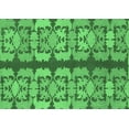 thumbnail image 1 of Ahgly Company Indoor Rectangle Abstract Emerald Green Modern Area Rugs, 5' x 8', 1 of 4
