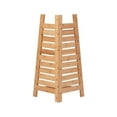 thumbnail image 6 of Riverbay Furniture Transitional Bamboo Corner Shelf in Natural Brown, 6 of 9