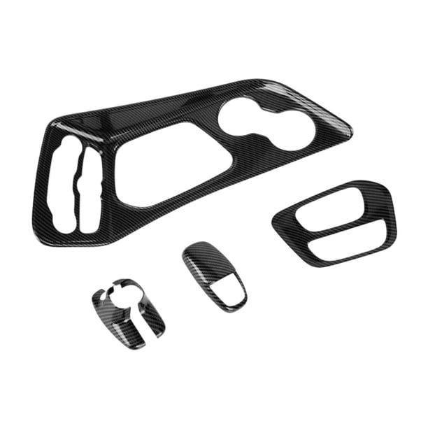 Central de 5 piezas Consola Ribridio Cambio Panel Panel Protección Decoración Fácil instalación de automóvil Rober para cargador para cargador