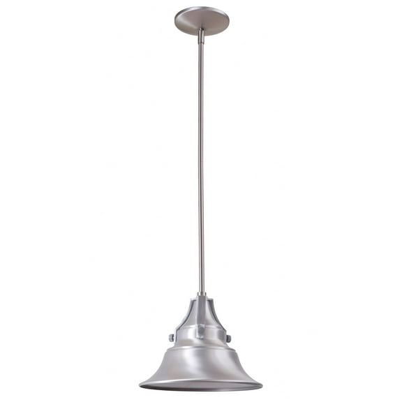 Z4401-SA Craftmade Lighting Union - 1 Light Small Outdoor Pendant In Transitional Style-44.13 Inches Tall and 8 Inches Wide