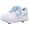 Blue, variant on Kids Roller Shoes, Girls Boys Sneakers with Wheels, Become Sport Sneaker for Christmas Birthday Children Gift, Adjustable Roller Skates Suitable for Outdoor School