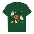 thumbnail image 4 of Halloween Graphic Tennis T Shirt Holiday Themed Print Tee Casual Wear For Men Daily Outfit, 4 of 4