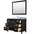 thumbnail image 2 of Wyndham Collection Wcv252548sunsm46 Daria 48" Free Standing Single Vanity Set - White /, 2 of 7