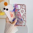 thumbnail image 2 of Case for iPhone 15 Case 3D Flower Retro Floral Clear Soft TPU Stylish Cute Colorful Shockproof Women Girls Protective Case for iPhone 15,Pink, 2 of 17