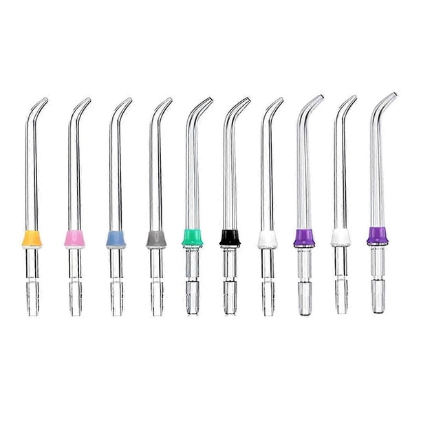 10Pcs Replacement Classic Jet Tips Compatible for Waterpik Water Flossers and Other Brand Oral Irrig