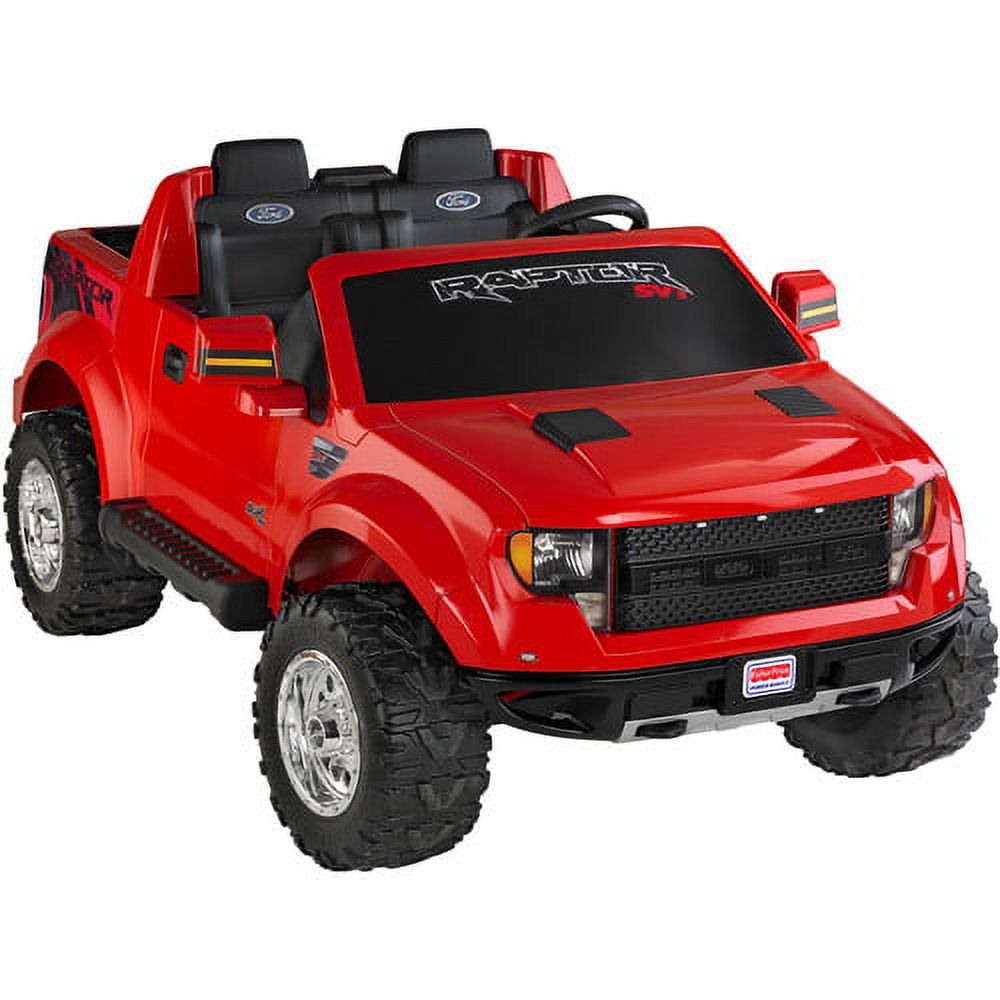 Fisher Price Power Wheels Red Ford Raptor - image 5 of 5
