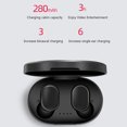 thumbnail image 4 of Inteprter 1 par de auriculares inalámbricos con carga USB, reutilizables, compatibles con Bluetooth, 5,0 EDR, 10m, auriculares intrauditivos Cables de audio/vídeo Verde, 4 of 6