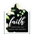 thumbnail image 2 of (2 pack) Faith Typographic House-Shaped Framed Wall Plaque Art - 7.5" x 5.5", 2 of 3