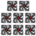 thumbnail image 1 of Radiador Caja PC Gran Volumen Aire Ventilador Chasis Escritorio Alta Velocidad 12cm Y 4 Pines, 1 of 8
