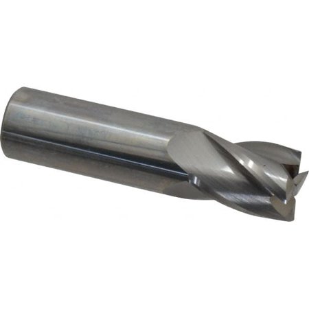 

Hertel 3/4 1 LOC 3/4 Shank Diam 3 OAL 4 Flute Solid Carbide Square End Mill Single End Uncoated Spiral Flute 30° Helix Centercutting Right Hand Cut Right Hand Flute