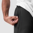 thumbnail image 4 of pstuiky Pantalones cortos para hombre, Pantalones cortos deportivos informales para hombre, de secado rápido, de malla, con cremallera, bolsillo y cordón. Pantalones cortos de entrenamiento, 4 of 8