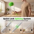 thumbnail image 6 of Ceiling Fan Cleaner Duster, Reusable Ceiling Fan Cleaner Duster with Extension Pole, 13 to 48 Inch, for Cleaning Walls Bookshelves Door Window Top, 6 of 6