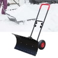 thumbnail image 2 of Pelle à Neige Poignée Réglable Chasse-Neige à Roulettes pour Jardin Extérieur Entrée Style B, 2 of 8
