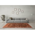 thumbnail image 3 of Ahgly Company Indoor Rectangle Oriental Orange Industrial Area Rugs, 5' x 8', 3 of 4