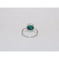 thumbnail image 3 of Heaven Crafts 925 Sterling Silver Green Turquoise Ring Birthstone Jewelry Handcrafted Item Gift For Her, 3 of 5
