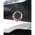 thumbnail image 5 of Colorful CZ Septum Rings, 16G Septum Jewelry, Dainty Helix Daith Earrings for Women, Stainless Steel Septum Daith Piercing Jewelry, 5 of 12