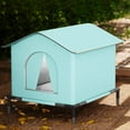 thumbnail image 4 of Outdoor Cat House Weatherproof, Insulated S for Outdoor/Indoor Cats, Warm Shelter with Removable Soft Mat, Easy to Big Bed, 4 of 18