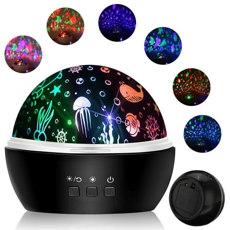 

Romantic Star Sky Projector Constellation Starry LED Night Light 360 Degree Rotating Baby Kids Sleep Lamp Moon Rotating Cosmos Toys Christmas Gift