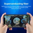 thumbnail image 3 of Trayknick 1 Pair Finger Covers Universal Breathable Ultra-thin Game Controller Fingertips Sleeves Thumb Gloves for Gamer, 3 of 13