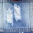 thumbnail image 4 of Ropa para mascotas, chaqueta vaquera para perros, abrigo vaquero azul fresco, chalecos con solapa para perros pequeños y medianos, sudaderas clásicas con capucha para cachorros, 4 of 6