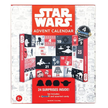 Star Wars Advent Calendar 24 Surprises   4 Mashems Collectibles 1835937