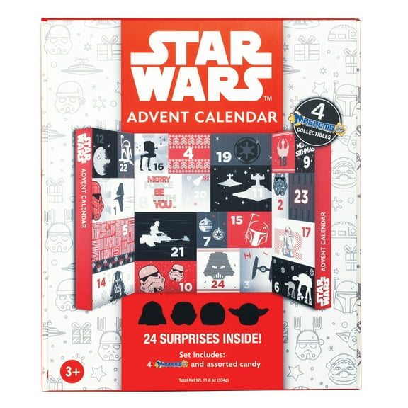 Star Wars Advent Calendar 24 Surprises   4 Mashems Collectibles 1835937