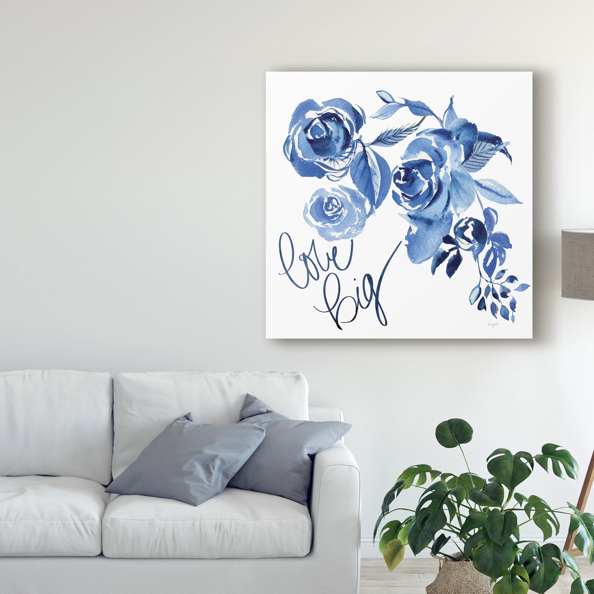 Trademark Fine Art 'Delft Delight IV' Canvas Art by Kristy Rice